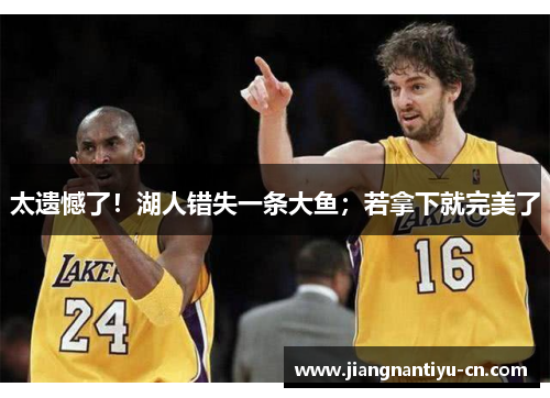 太遗憾了！湖人错失一条大鱼；若拿下就完美了